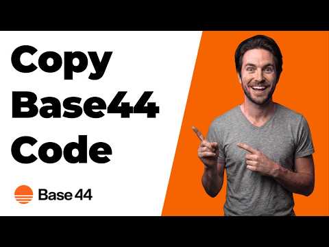 How To Copy Base44 Code [Quick Guide]
