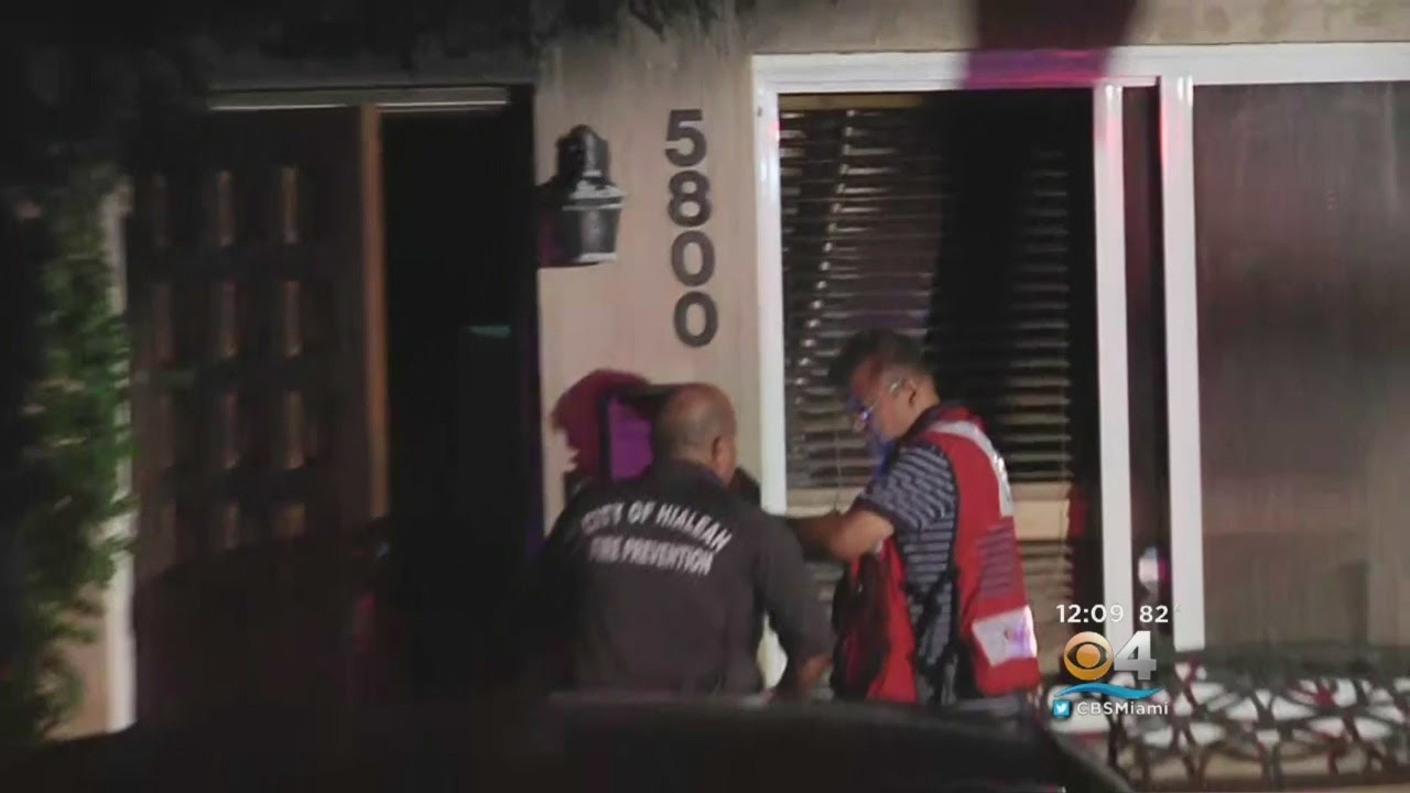 Fire Displaces Family, Pets, Pig In Hialeah - YouTube
