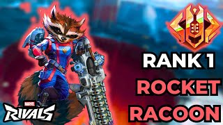 RANK 1 Rocket Racoon | m u n g | Marvel Rivals Season 5