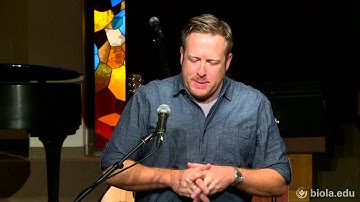 Lisa Igram & Chad Miller: Vocation & Calling - Biola University Chapel