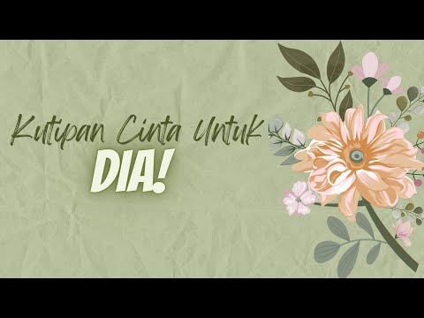 Video: Kutipan hubungan yang akan membantu memperkuat cinta