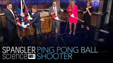 Ping Pong Ball Shooter - Summer Fun - Cool Science Experiment