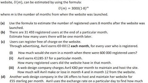 Question 9 solutions for 2019 leaving cert Paper 1 Ordinary level