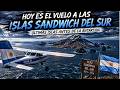 VUELO A LAS ISLAS SANDWICH DEL SUR