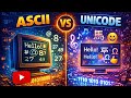 Comparison between ASCII &amp; UNICODE | Class 9th Computer | Chapter 2 | Short Questions