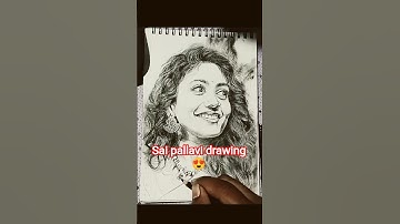How to Draw Sai Pallavi 💖#Tutorial #Trending #shorts #youtubeshorts #art