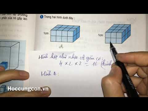 Video Thể tích của một hình (trang 114, 115) - toán lớp 5 sgk - youtube