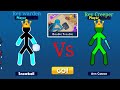 El rey warden vs El rey Creeper por 250 diamantes #supremeduelistastickmangames 