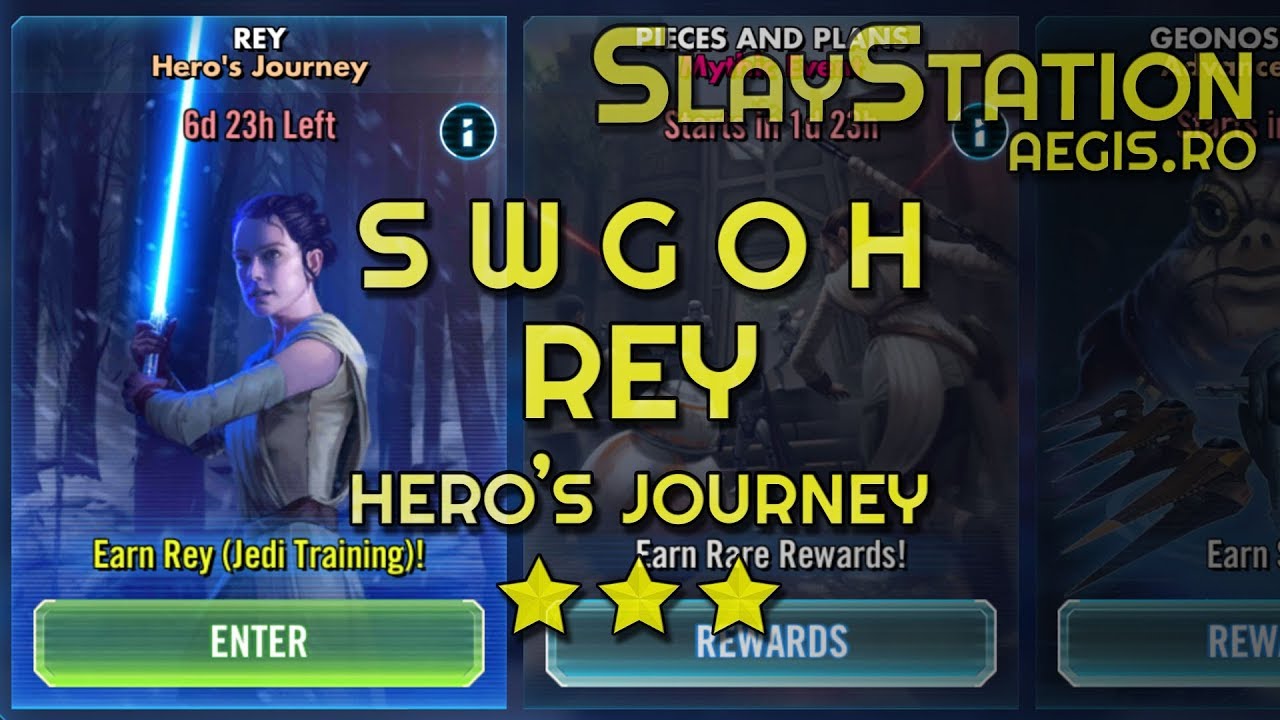 rey hero's journey tier 5