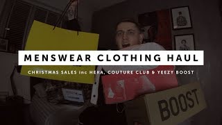 Menswear Christmas Sales Haul (HERA London, All Saints, Topman, The Couture Club, H&M)