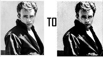 How to create halftone/Newsprint effect using Gimp