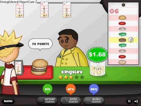 Papas Games on X: Grill Hamburgers in Papa's Burgeria Game https