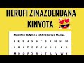 HERUFI ZINAZOENDANA katika MAHUSIANO | NYOTA za MAJINA