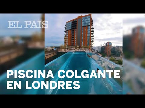 Así es la nueva PISCINA COLGANTE de LONDRES
