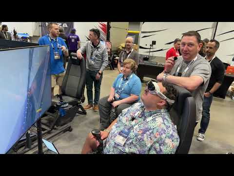 PIMAX | Fifi in a VR | Pimax Dream Air | Flight Sim Expo 2026 | First VR Flight