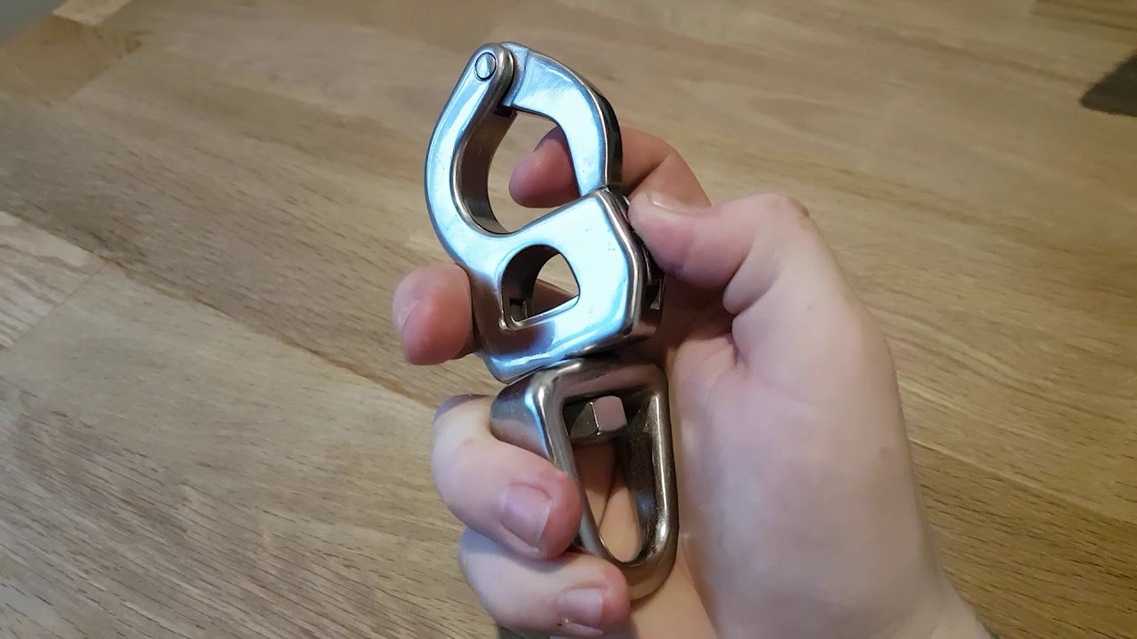 Stainless Steel Swivel Boat Shackle