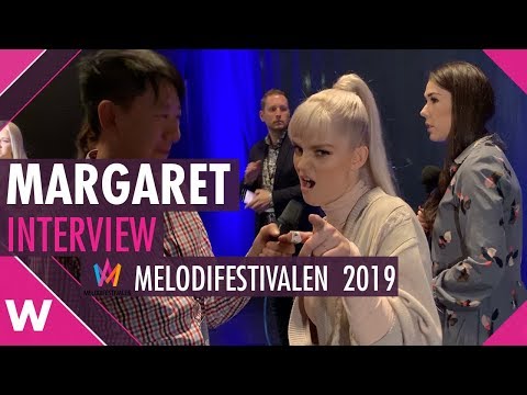 Margaret "Tempo" Interview @ Melodifestivalen 2019 | wiwibloggs