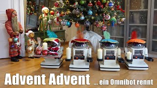 Advent Advent ... ein Omnibot rennt