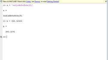 MATLAB tutorial: Get variable type