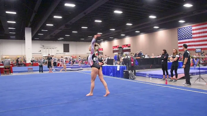 Kynsee Roby - Floor Exercise - 2016 Womens Junior ...