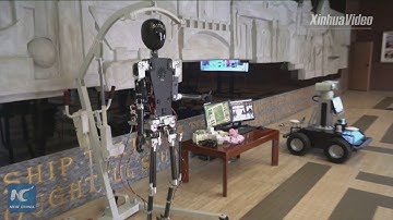 Two-legged robot developed by Chinese researchers can walk like a human