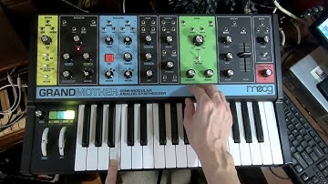 Lofi Chill Hop Tips and Tricks on the Moog Grandmother