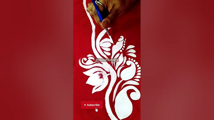 #shorts fabric work on table cloth #viral #youtubeshorts #shortsfeed #art #fabricpainting #fabric