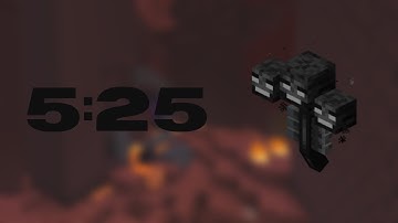 Killing The Wither in 5 Minutes