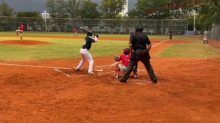 Christopher Basile Spring  2020 hitting