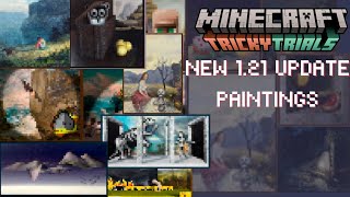 New 1.21 Paintings in Minecraft