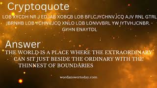 Cryptoquote Answer For December, 08, 2022