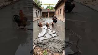 Chicken becomes sperm, funny, never expected, visual effects, rare, b absurd video