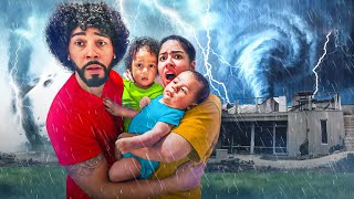 HURRICANE HITS OUR TOWN.. * no power*