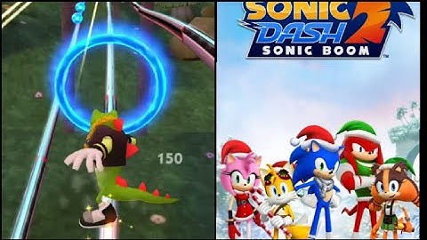 SONIC Dash 2 Sonic Boom {Vector iOS- Android gameplay }