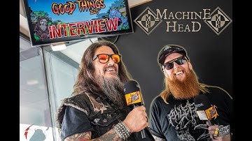 Backstage with ROBB FLYNN as MACHINE HEAD hit Good Things Sydney – Exclusive Interview