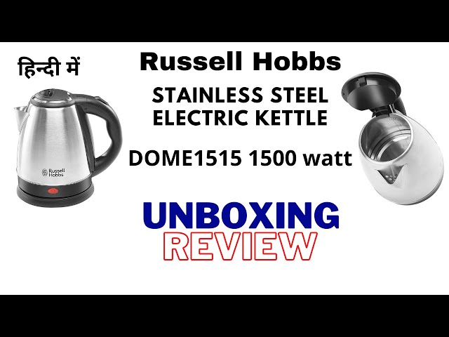 Fastest Boiling Kettle Only 45 Seconds Russell Hobbs Stainless