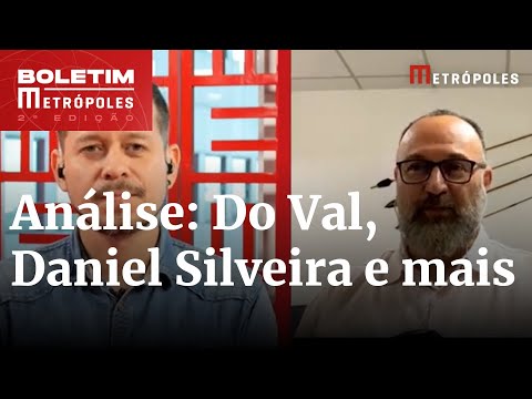 Análise: denúncia de Marcos do Val, Flávio Bolsonaro defende pai e prisão de Daniel Silveira