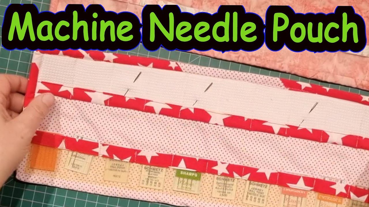 Easy sewing machine needle storage system: DIY Tutorial