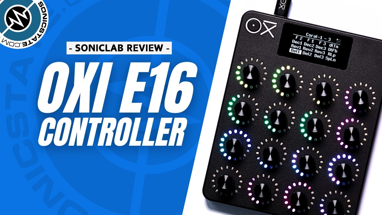 Oxi Instruments E16 compact, Powerful MIDI Control - SonicLAB