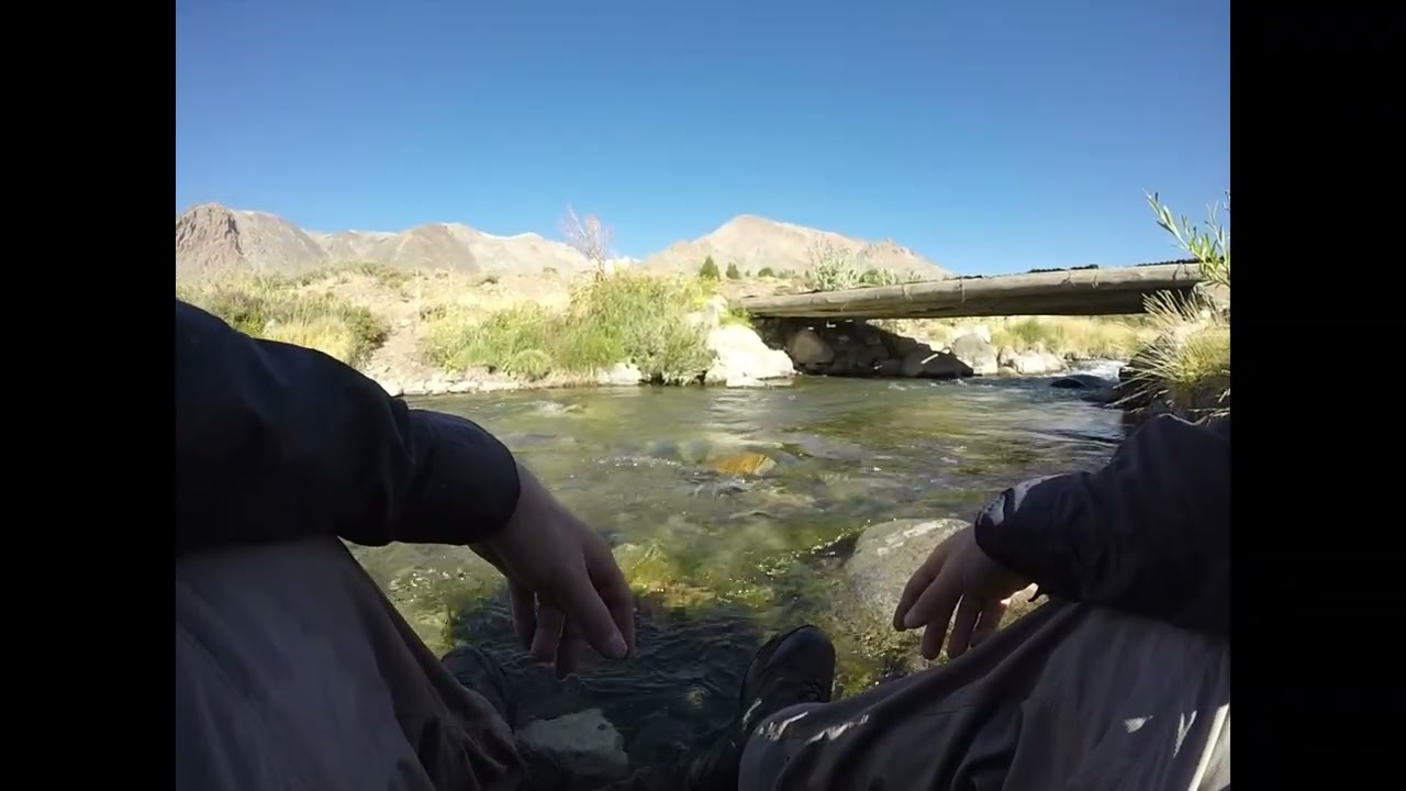 Pesca en el Arroyo Las Leñas