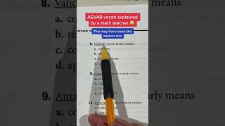 Famous ASVAB AFQT Word Knowledge answer 8 Net Worth