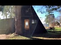 A-frame Cabin Walk Through (10 months after renovations began)