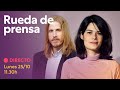 Rueda de prensa de Isa Serra y Pablo Fernández
