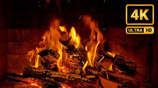 Calm Bossa Nova Fireplace ☕✨ Dancing Firelight and Whispering Logs with Melodic Jazz Rhythms