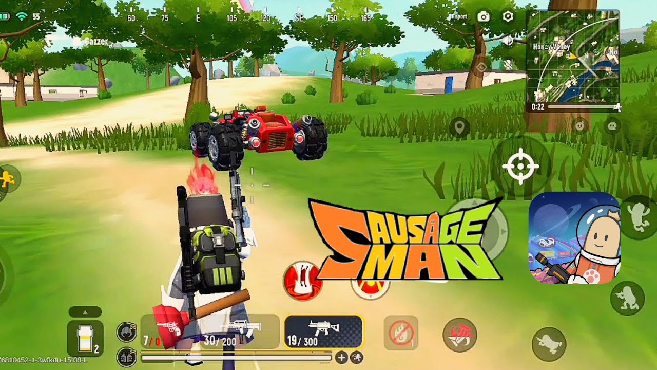 I'm Sausage Man | Battle Royale mobile game featuring sausages as protagonists