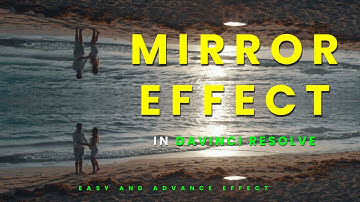 Create Mirror Effect in Davinci Resolve with Jazzi The Film Editor