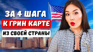 Как получить грин карту США подавая документы из своей страны EB1 - EB2 NIW - EB3 юрист Айя Балтабек