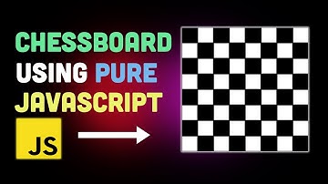 How to create a chessboard/checkerboard pattern using pure JavaScript (Interview question)