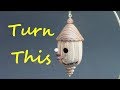 Bird House Ornament  – Wood Turning Part 1