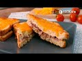 CROQUE de JAMÓN, BECHAMEL y QUESO CHEDDAR 🥪 ¡Un sándwich francés gratinado al horno!- Cocinatis